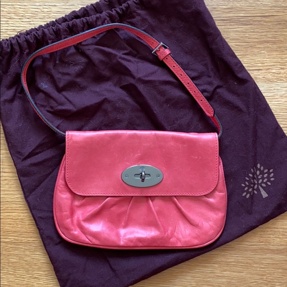 Mulberry Pink Small Shoulder Bag or Clutch